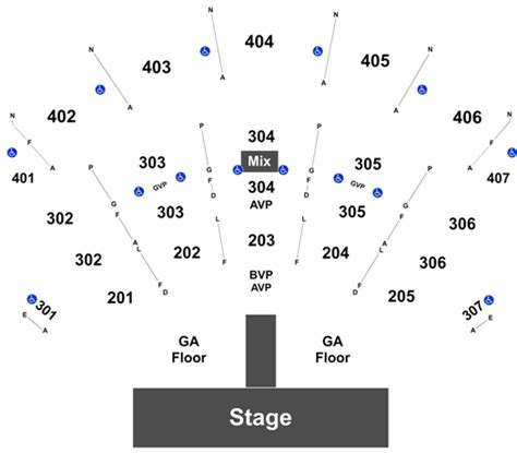 Mgm Park Theater Seating Chart With Seat Numbers A Visual Reference Of