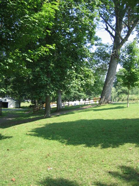 Stauffer Mennonite Church Cemetery In Port Trevorton Pennsylvania