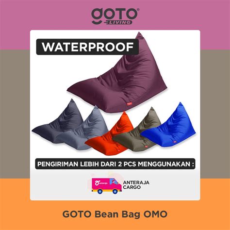 Jual Goto Omo Bean Bag Triangle Sofa Duduk Kursi Lantai Empuk