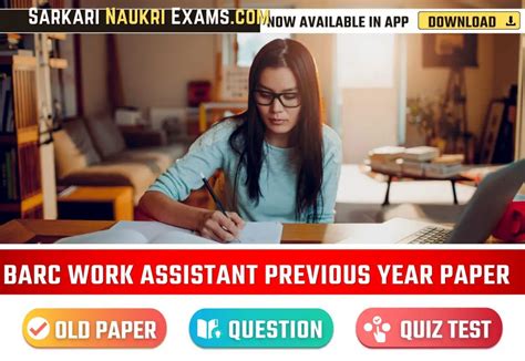 Barc Work Assistant Previous Year Paper Group C Mock Test Practise