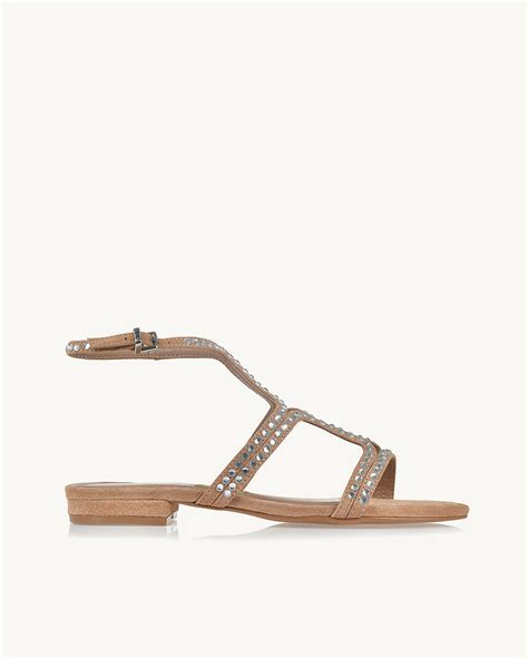 UZA Shoes Flat Chamois Nude Coleção Primavera Verão 2025