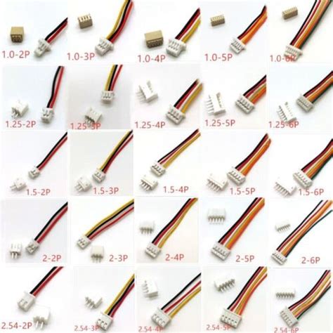 Female Plus Male Jst Connectors 2345678910pin Plug With Cable 102030cm Ebay