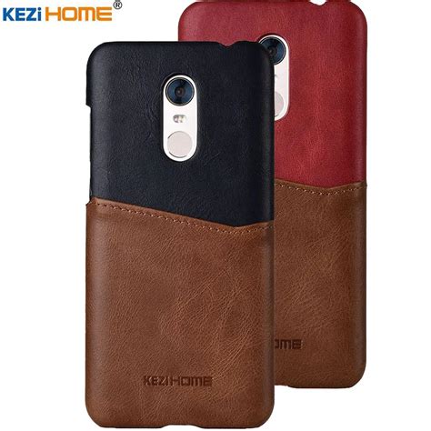 Kezihome Phone Cases For Xiaomi Redmi 5 Case Genuine Leather New