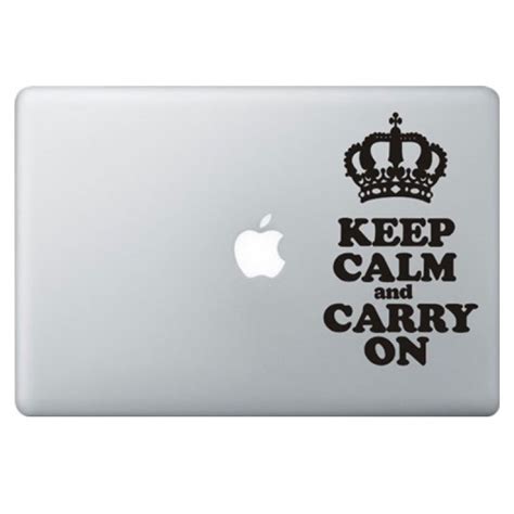 Keep Calm Macbook Sticker Kongdecals