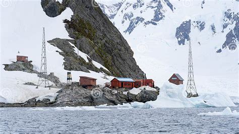 Brown Station Argentine Antarctic Base Located at Paradise Bay ...