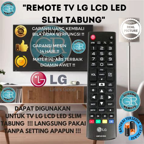 Jual Remote Remot Tv Lg Lcd Led Plasma Akb Series Jakarta Barat