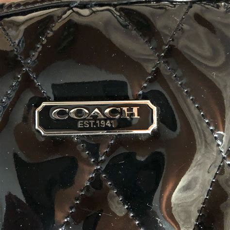 Coach Poppy Liquid Gloss Slim Bag Gem