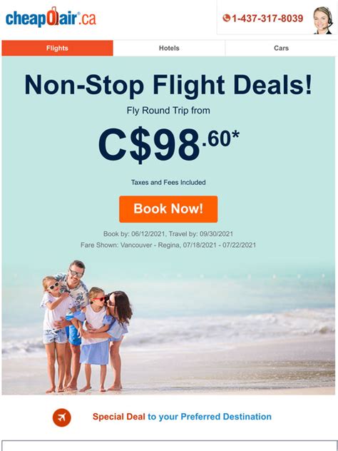 CheapOair Ca Non Stop Flight Deals Fly From C 98 60 Round Trip