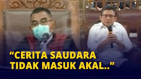 Hakim Beber Kejanggalan Kesaksian Ferdy Sambo Soal Penembakan Cerita