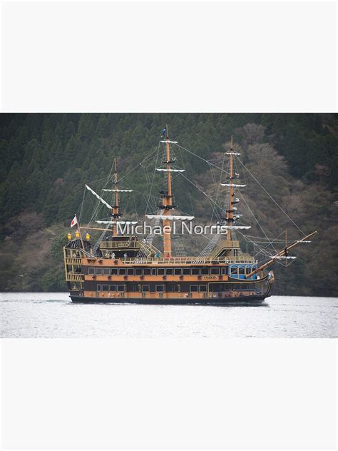 Pirate Ship Lake Ashinoko Hakone Japan Art Print For Sale By