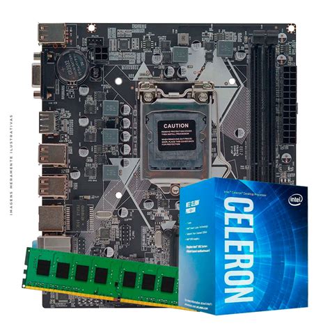 Kit Upgrade Intel Gera O Celeron G Ghz Placa M E Pcware