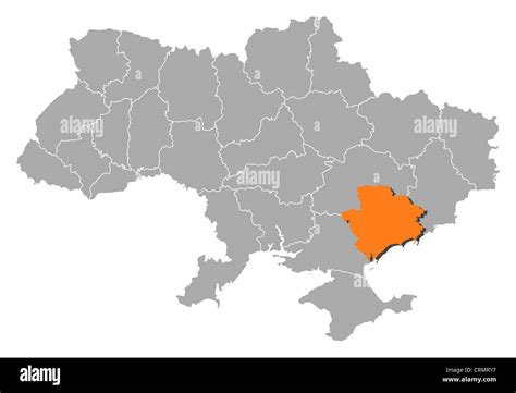 Zaporizhia map vector hi-res stock photography and images - Alamy