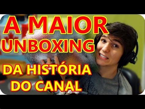 A Maior Unboxing Da Hist Ria Do Canal Game Bagarai At Edi O Foda