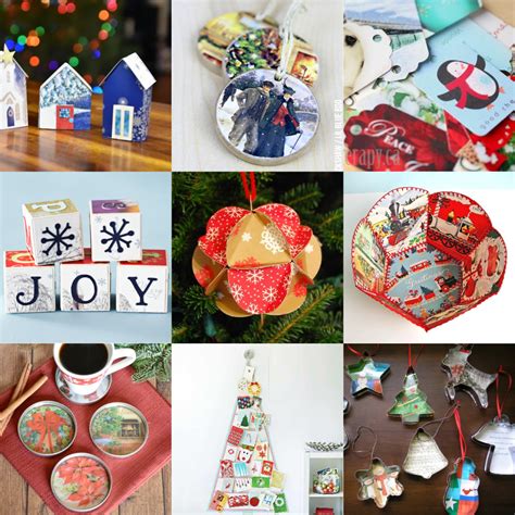 Christmas Card Decor: 25+ Festive Things to Make - Mod Podge Rocks