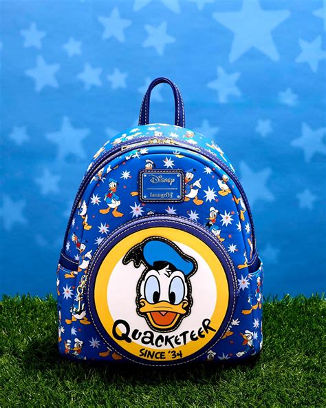 Loungefly Disney Donald Duck 90th Anniversary Mini Backpack Amazon