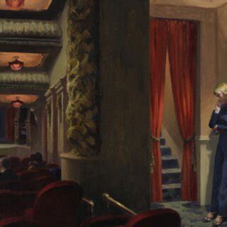 New York Movie Edward Hopper Oil On Canvas X Cm