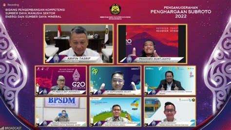 Pln Grup Sabet Penghargaan Subroto Award Dari Kementerian Esdm