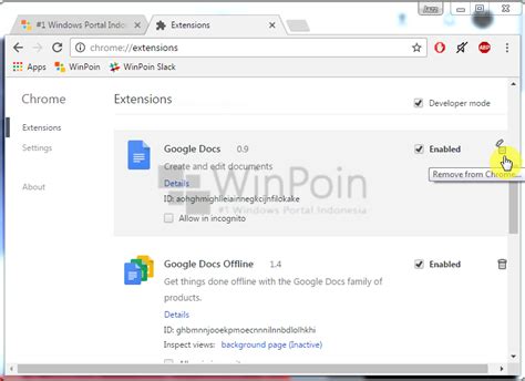 Sahabat Tik Cara Menghapus Ekstensi Di Google Chrome