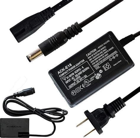 Amazon ACK E18 AC Power Supply Adapter LP E17 Dummy Battery DR