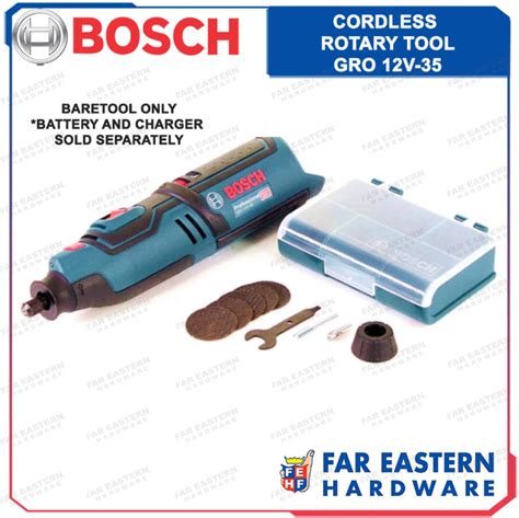 BOSCH GRO 12V 35 Cordless Rotary Tool Baretool FAR EASTERN HARDWARE