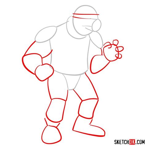 How To Draw Bebop From TMNT SketchOk Step By Step Drawing Tutorials