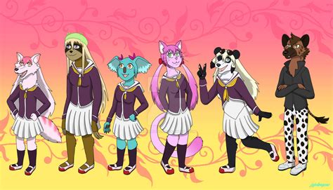 Seton Academy Character Redesigns By Jojodragone On Deviantart