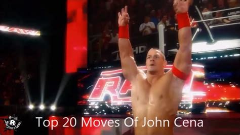 Top 20 Moves Of John Cena YouTube