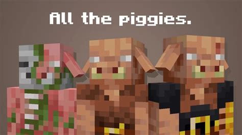 Pigful Piglins Minecraft Texture Pack