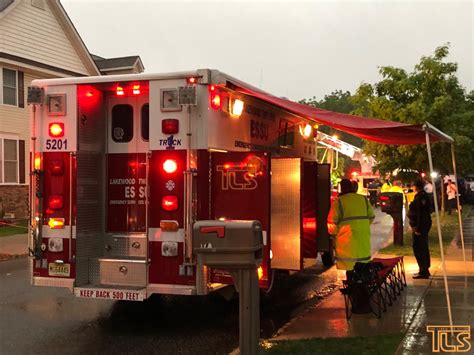 Breaking Two Lakewood Homes Struck By Lightning Heavy Flooding Around