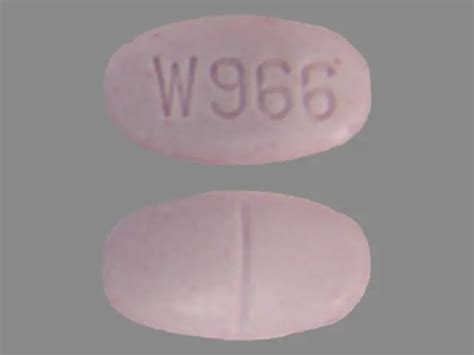 Oval White W 965 Images Bethanechol Chloride Bethanechol Chloride