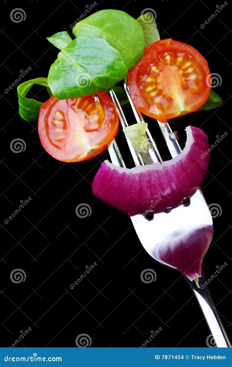 Fresh Salad Face Stock Images Image 7871454