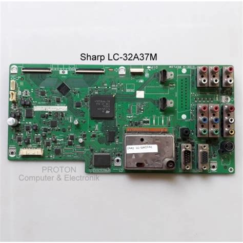 Jual Mainboard Lcd Tv Sharp Aquos Lc A M A M Mesin Matherboard