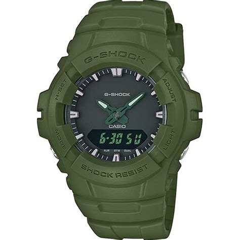 Reloj Casio G Shock G Cu Aer Verde Militar Joyeriacanovas