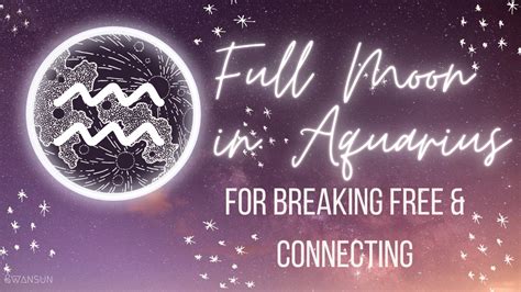 Full Moon In Aquarius