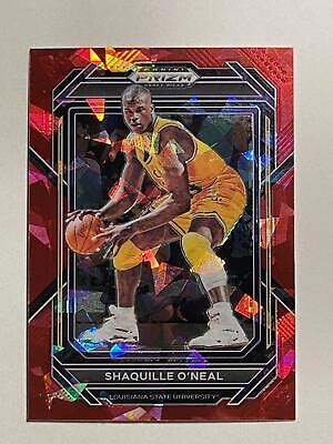 Panini Prizm Draft Picks Shaquille O Neal Red Ice Ebay