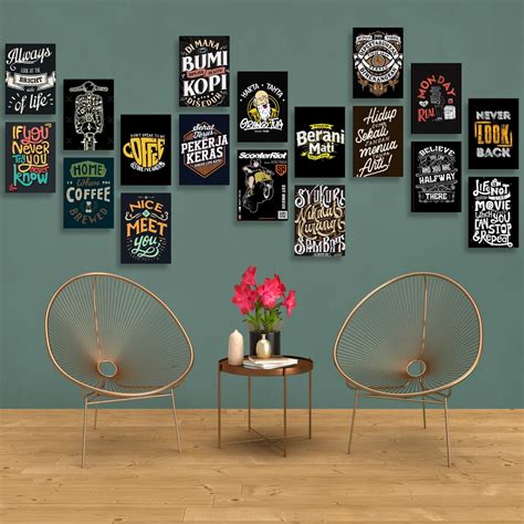 Jual 32pcs Poster Dinding Quotes Aesthetic Vintage Ukuran A6 A5 A4 Aesthetic Wall Collage Wall