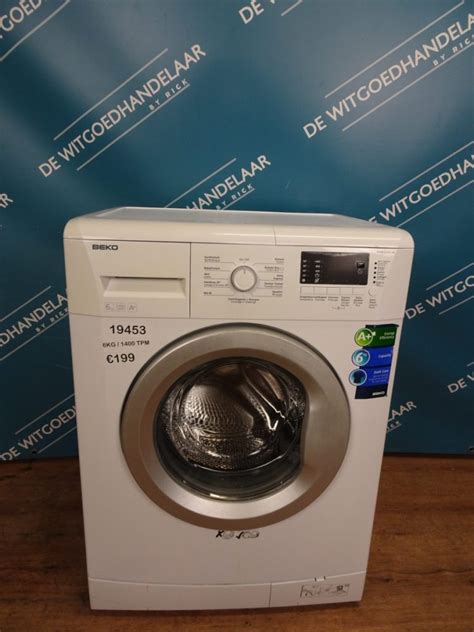 Wasmachine 6 Kg 1400 Toeren BEKO A De Witgoedhandelaar