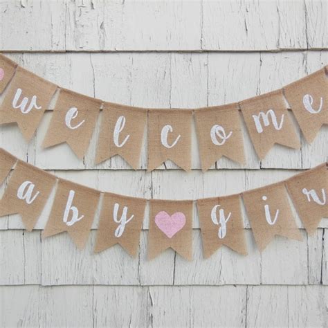 Baby Girl Banner - Etsy