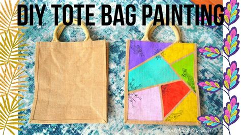 Bag Painting Ideas Tote Bag Painting Ideas Canvas Bag Painting