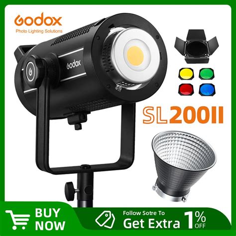 Godox Sl Ii Sl W Ii Led Video Light W Bowens Mount Daylight