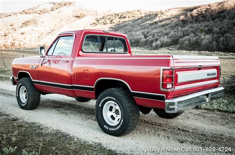 1984 Dodge Power Wagon W150 Power Ram 360 V8 4x4 Short Bed Shop Truck