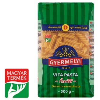 Gyermelyi Vita Pasta Spindle Durum Wheat Dry Pasta G Tesco Groceries