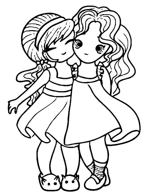 38 Best Ideas For Coloring Cute Bff Coloring Pages