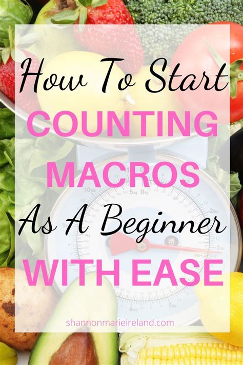 Tips On How To Start Counting Macros As A Beginner Counting Macros Macros Diet Macro Nutrition