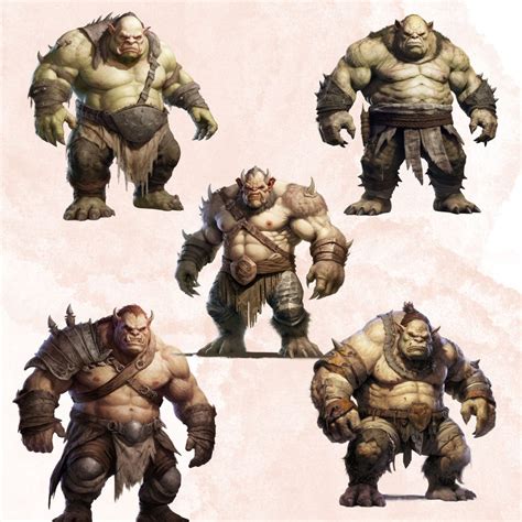 Fantasy Ogre Clipart, Clipart for Commercial Use, Transparent Pngs ...