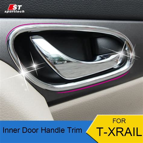 Car Styling Inner Door Handle Trim Cover For Nissan X Trail Rogue Inner