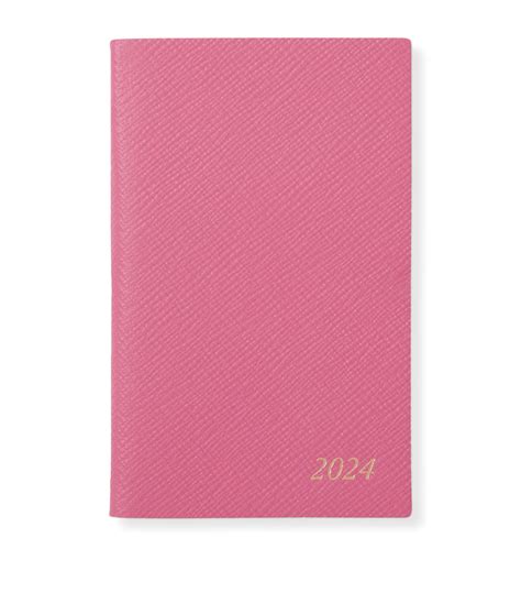 Smythson Panama Leather Weekly Diary 2024 Harrods US