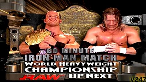 Triple H Vs Chris Benoit 60 Minute Ironman Match Raw 7262004 Highlights