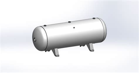 Morganton 80 Gallon 200 PSI 20 X 63 Horizontal Tank W Feet Air