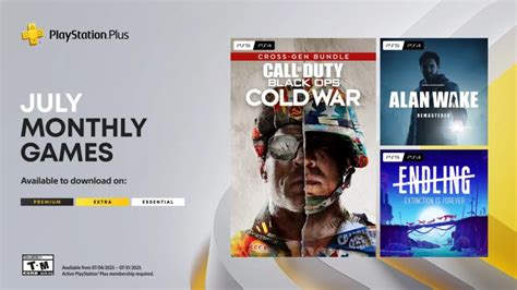 PS Plus Essential July 2023 Free PS5 PS4 Games Revealed